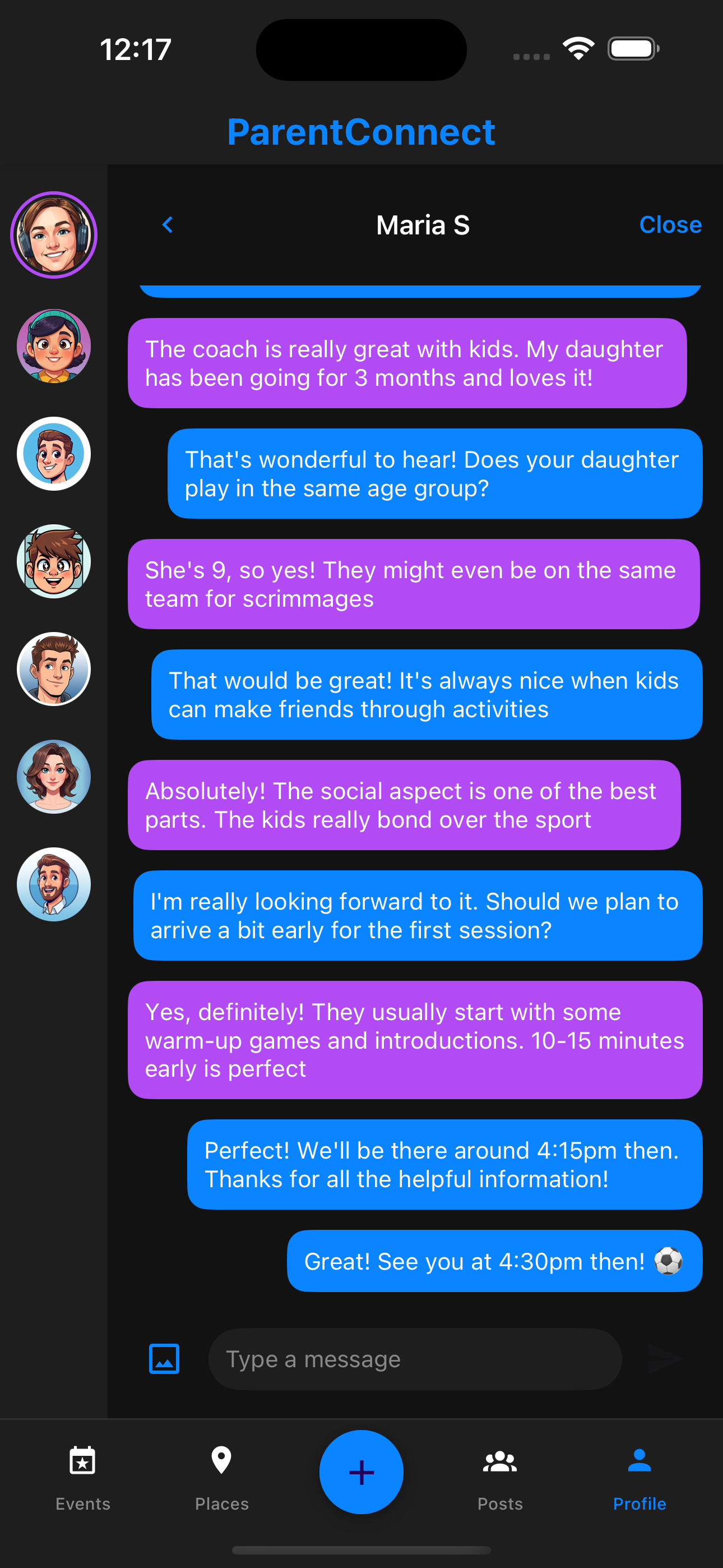 ParentConnect Chat