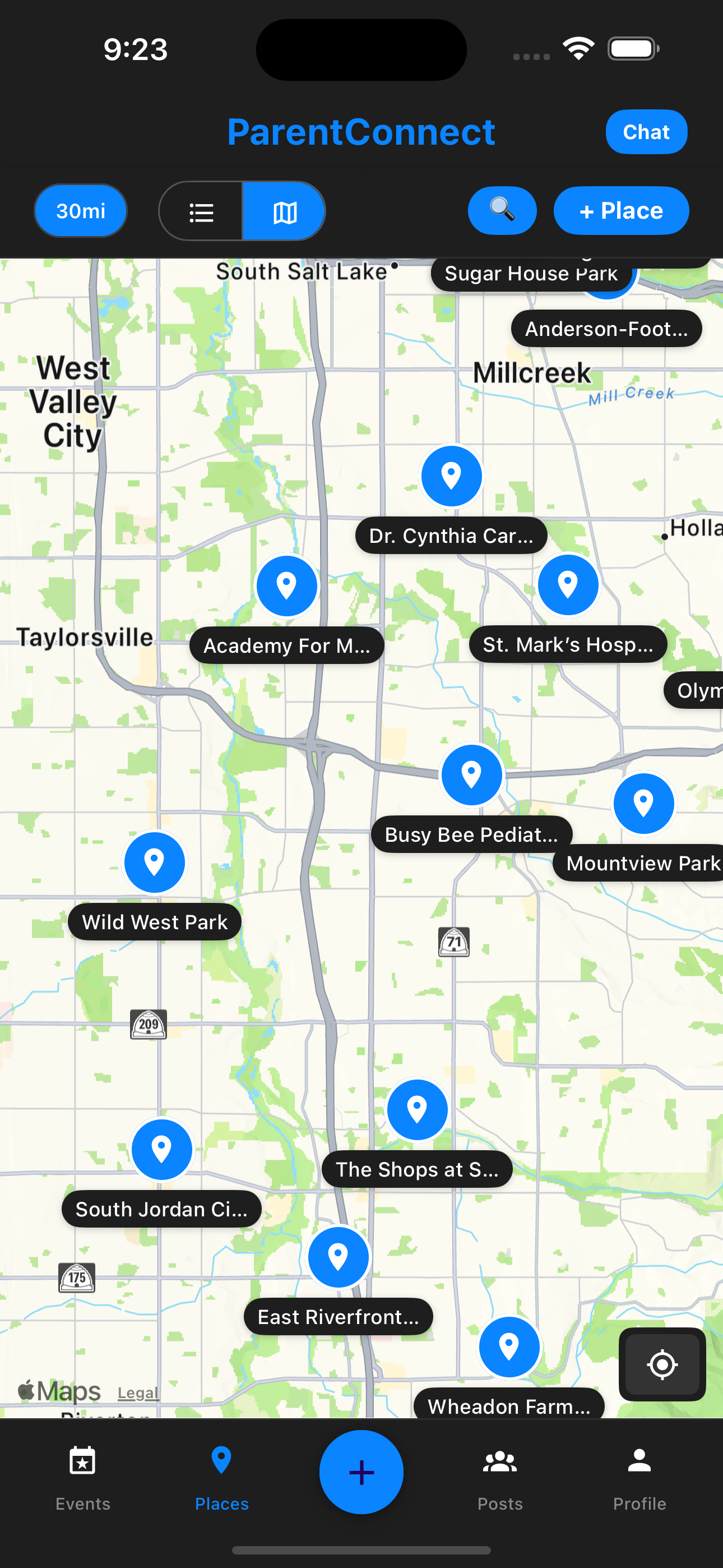 ParentConnect Interactive Map